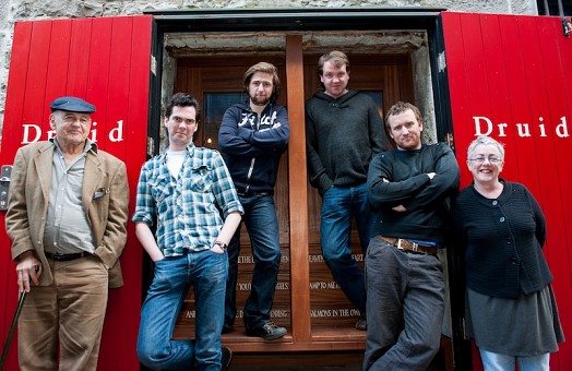 DruidMurphy cast with Tom Murphy and Garry Hynes